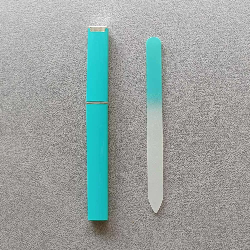 Hot Sale Nail Care Tools Glass Nail File With Case Nail File Glass