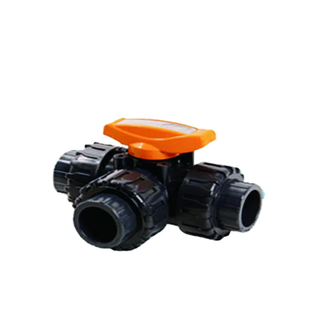 FOSITE Fitting Ball Valve UPVC Compact Ball Valve Era Brand DIN/ BS/ ANSI Standard