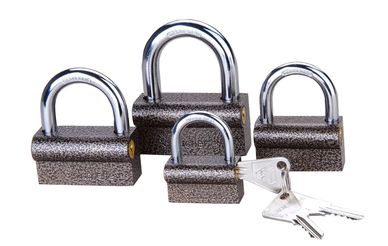 Rarlux Custom Modern Hardened P Type Plastic spraying Security Iron Padlock