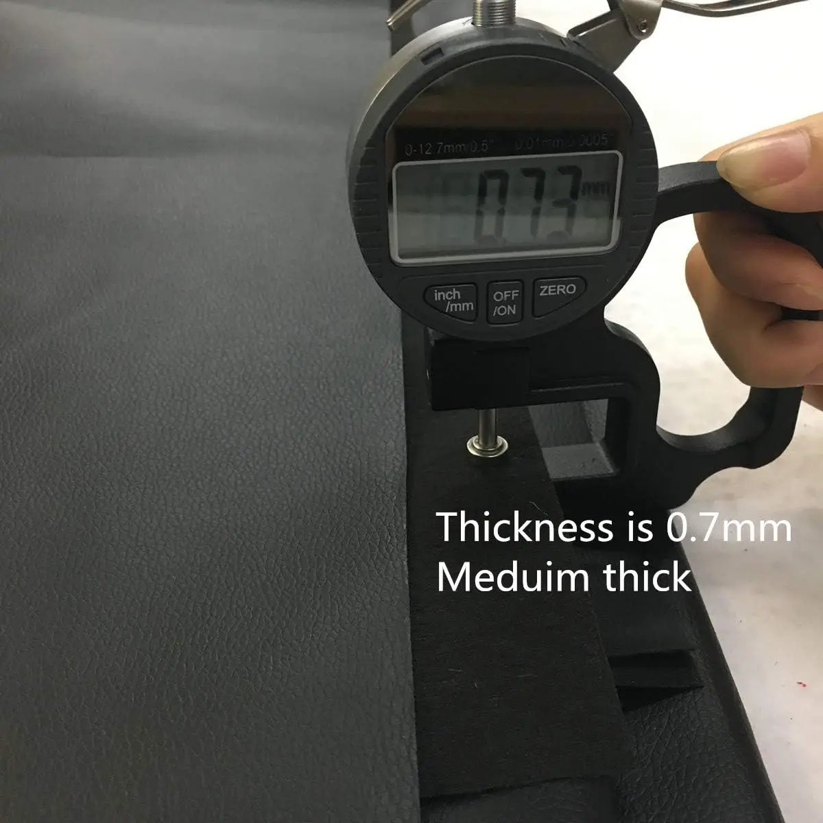 Solid Faux Leather Thick 0.8MM Marine Grade Vinyl Sheets Soft PU Faux Synthetic Leather  Fabric for Bows Earrings DIY Craft