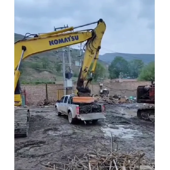 Excavator Hydraulic Magnet With Portable Electro-Magnet System