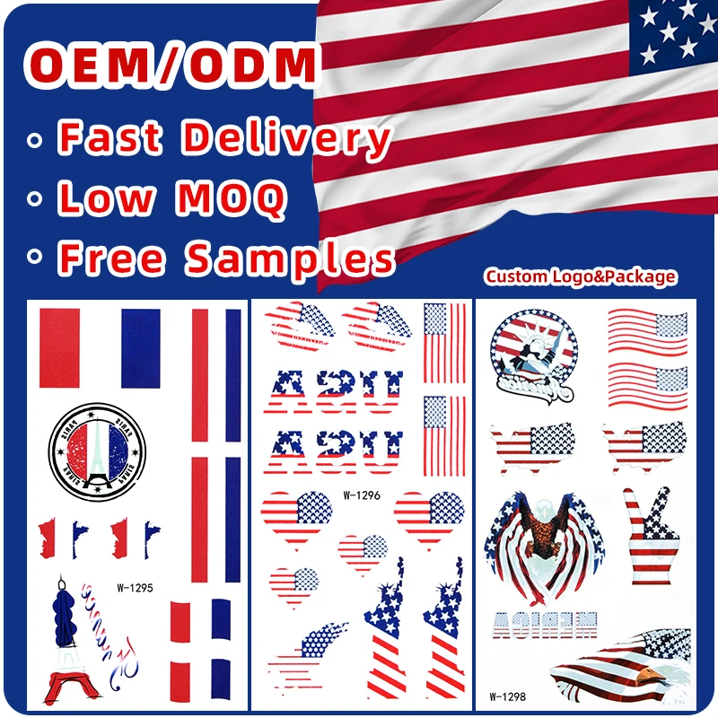 2024 Wholesale Custom Tattoo Sticker Temporary Tattoo Sticker For Body Painting Henna Stencil Tattoos Sticker