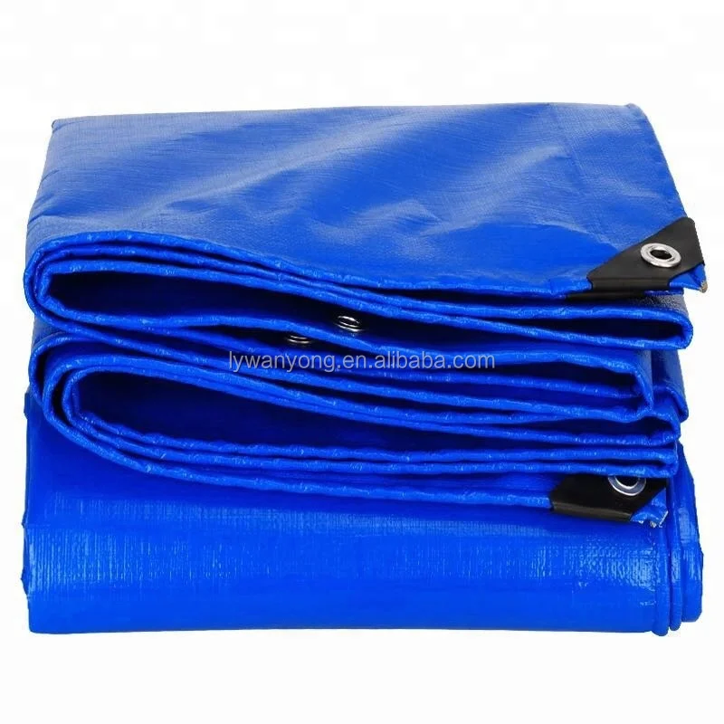 MILLION PE material  waterproof windproof sunshade tarpaulin sheet tarps roll with UV protected lona reforzada