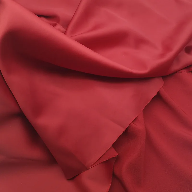 Heavy weight 97% polyester 3% spandex 220gsm stretch satin valentino fabric for nightwear