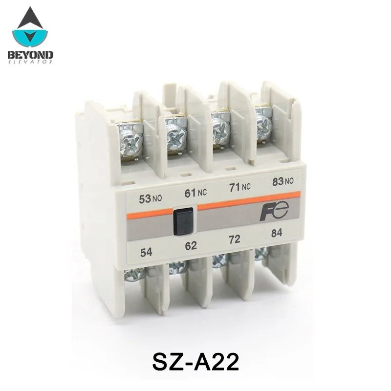 Fuji Elevator Contactor Auxiliary Contact SZ-A22 A31 A40 A11 A20 A02 Accessories