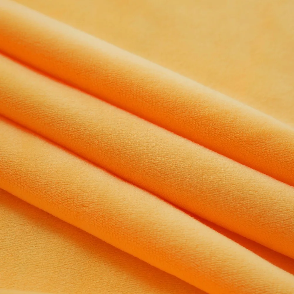 Stock available 100% Polyester Super Soft Minky Boa Plush Toys Fabric Bedding Crib Bumper EF Minky Fleece Fabric