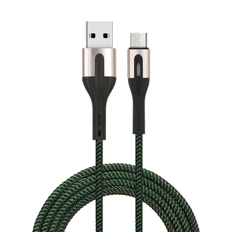 
shenzhen phone data for Samsung Android c type quick charge data cable LED type c cable fast charging usb type-c cable 