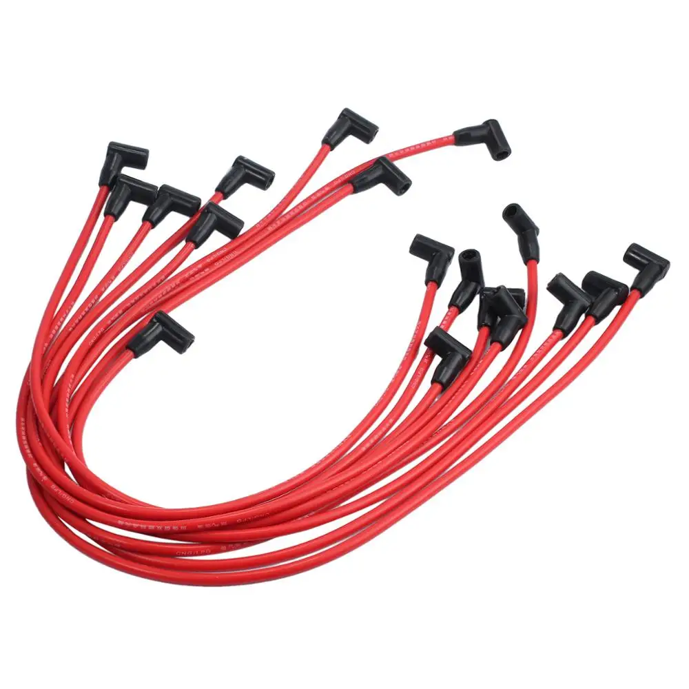 Plug Wire Set SP10-390-1010 High Performance Ignition Wire for Chevrolet AM General HEI SBC 350