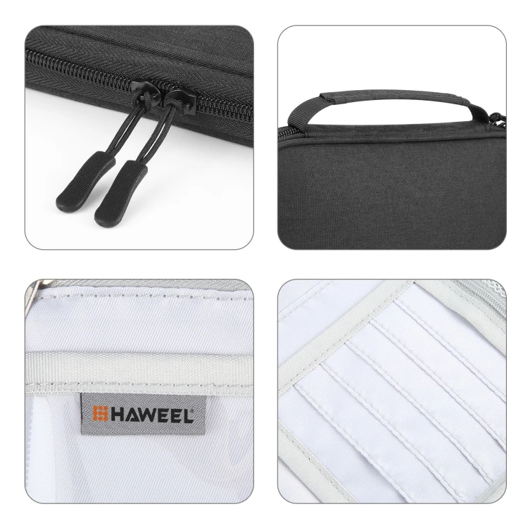 Factory price HAWEEL Passport Wallet Document Organizer Credit Cards Case Bag with Handle