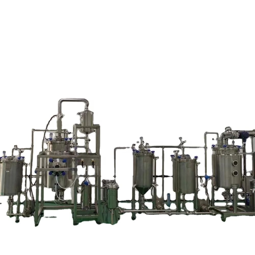 Hemp cbd essential oil extraction machine  cbd isolate cbd oil extract machine