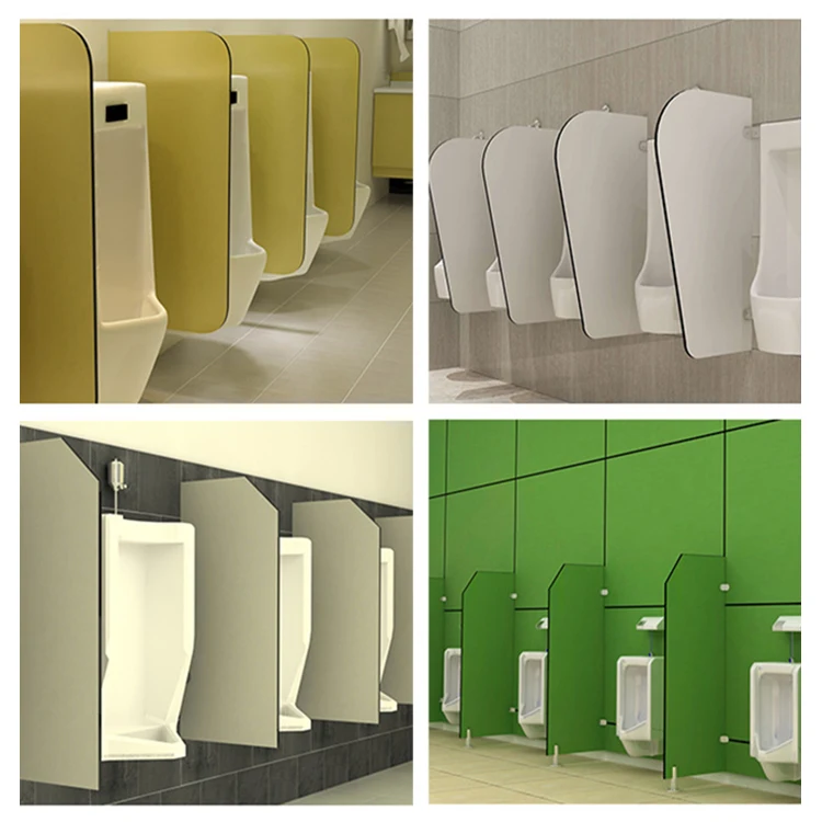 Most Popular Durable Type Watertight Fireproof Light Weight For Commercial Toilet Partition Urinal