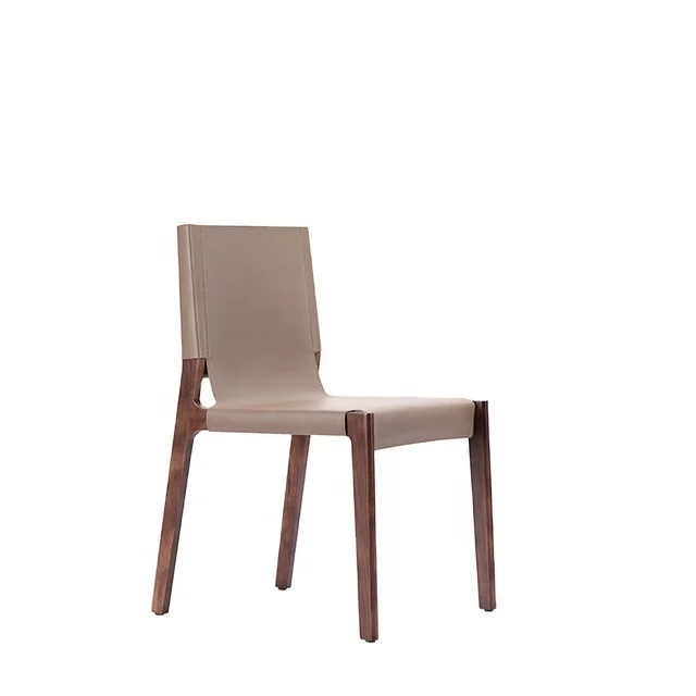 Nordic Modern Restaurant Upholstered Dining Chairs Solid Wooden Fabric Design Dining Chairs Dining Room Sets