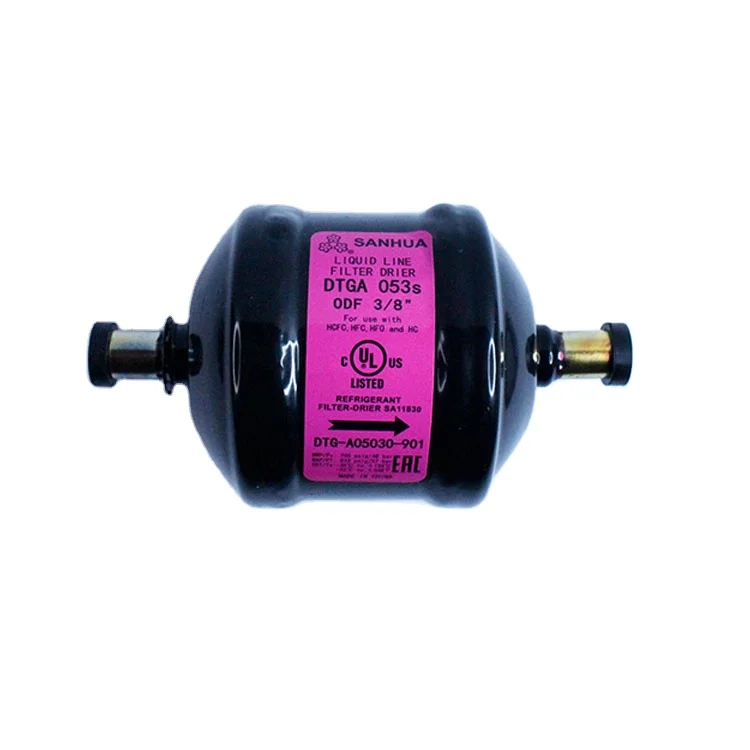 Универсальный ресивер SANHUA, осушитель, кондиционер, фильтрационный фильтр, осушитель со сменным сердечником