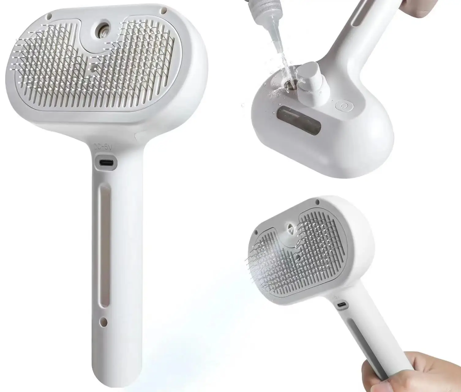 Cat and Dog Pet Grooming Brush Tank Cleaning Comb for Eliminating Shedding Pet Care Products