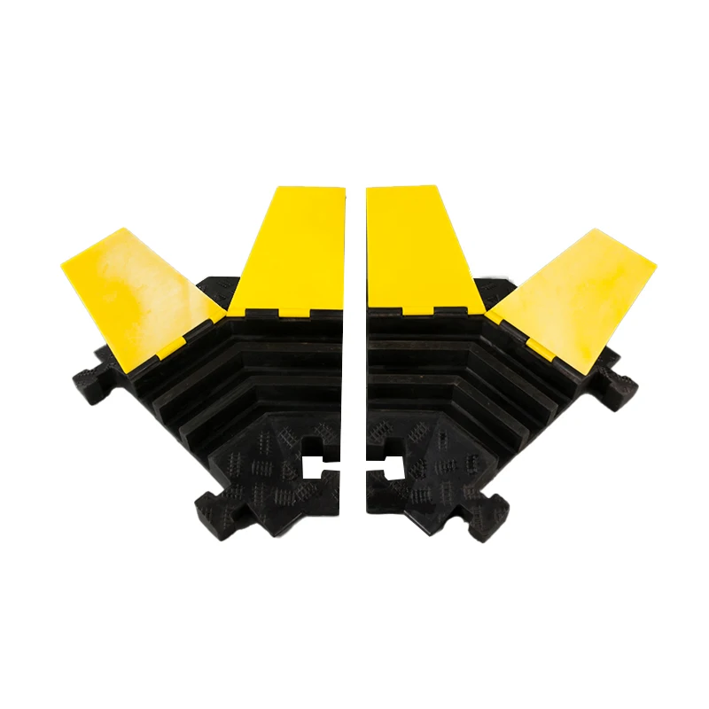 Topsafe PVC Cover Wire Pipe Speed Hump Rubber Cable Protector