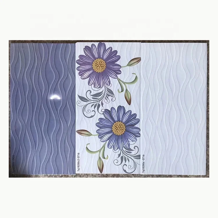 Popular 300x600 mm Bathroom Glazed Ceramic Wall tile