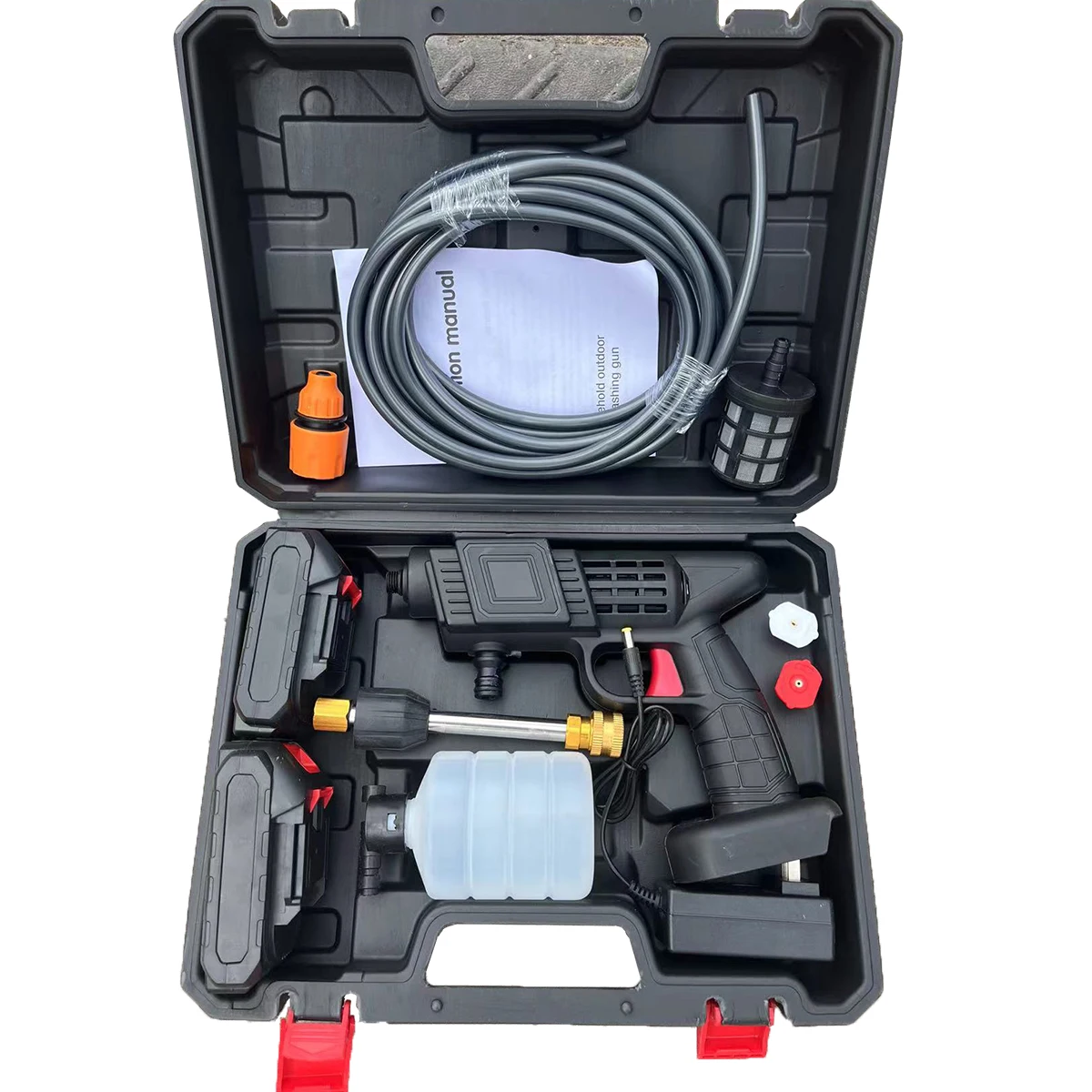 Bateria reargable 98v 21 voltios pistola electrica 48v inalambrica a presion