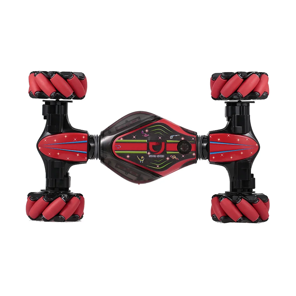 2020 Xueren 4WD RC Stunt Car Watch Control Car Deformable Electric RC Drift Car Gesture Sensor Control Toys with LED light