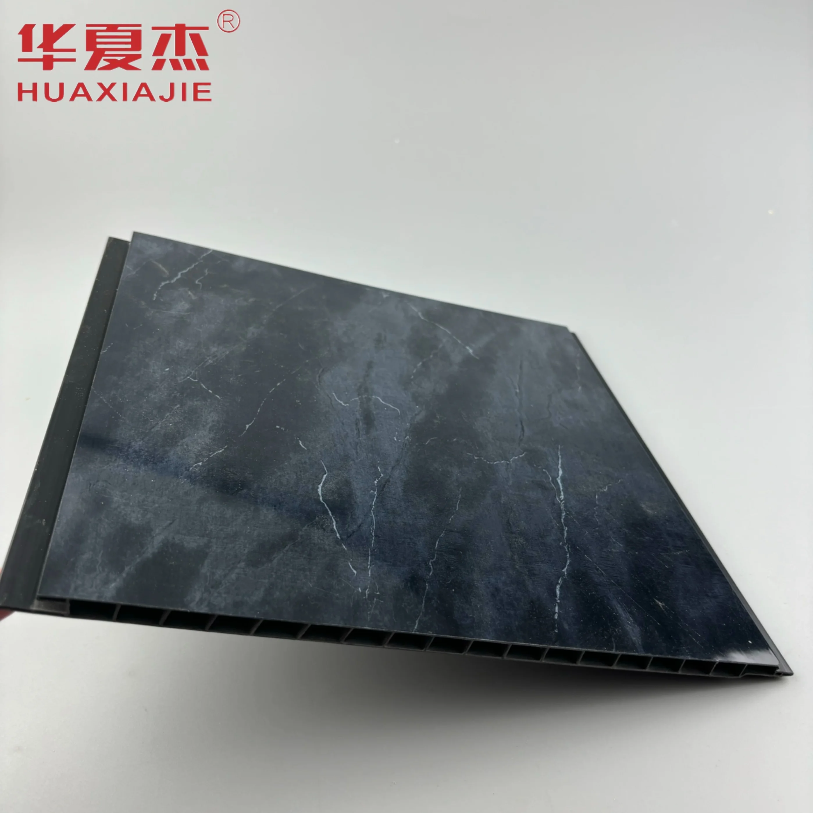 Best selling black pvc marble sheet  high gloss pvc wall panels and ceiling panel office decor