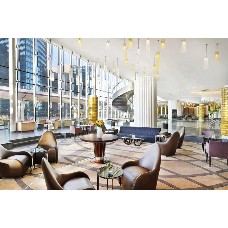 
Wholesale hotel lobby furniture sets modern living room hotel furniture 