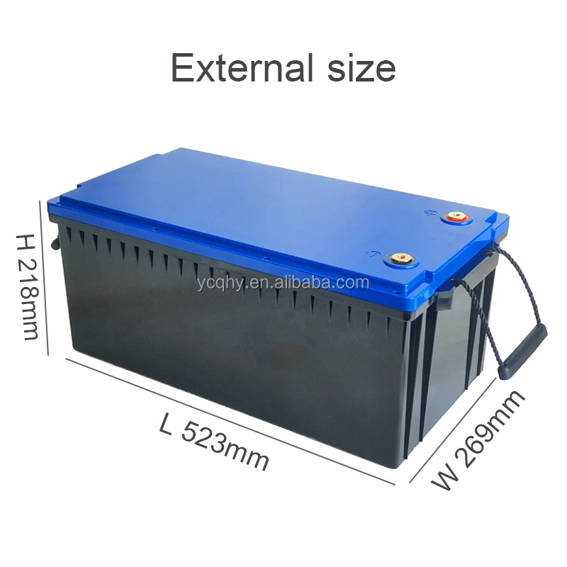 screw top battery box 1pc moq lithium lon phosphate battery case box plastic for battery litium