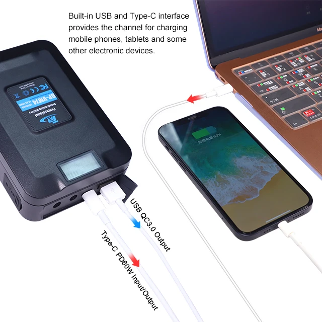 Высокая эффективность 14,8 v 4 канала v крепление/v тип батареи сделано в Китае