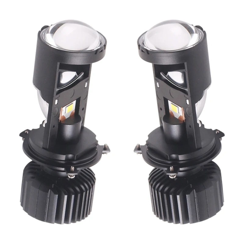 Factory New fashion Mini H4 35w 5500k Halogen & xenon headlight Super bright Car accessory led headlights