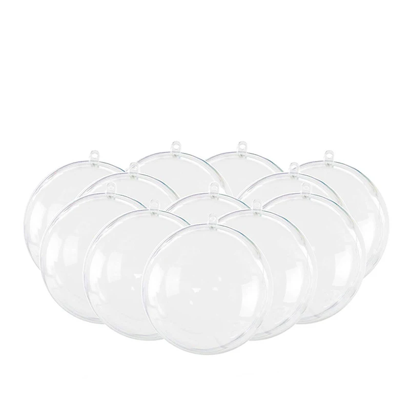 
Custom giant plastic christmas decoration ball Transparent ball 