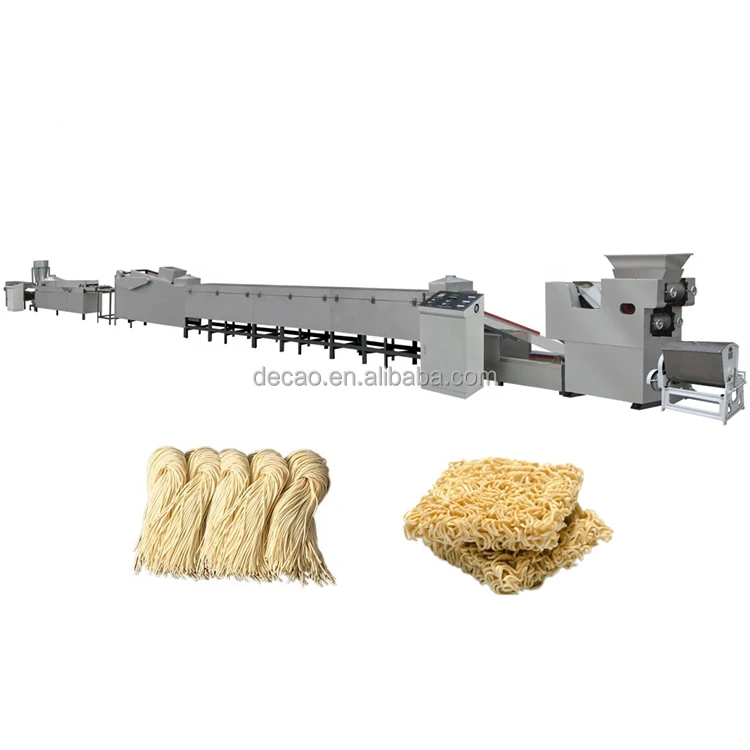 Continuous instant noodle machine scale Profitable business ideas automatic fried production line