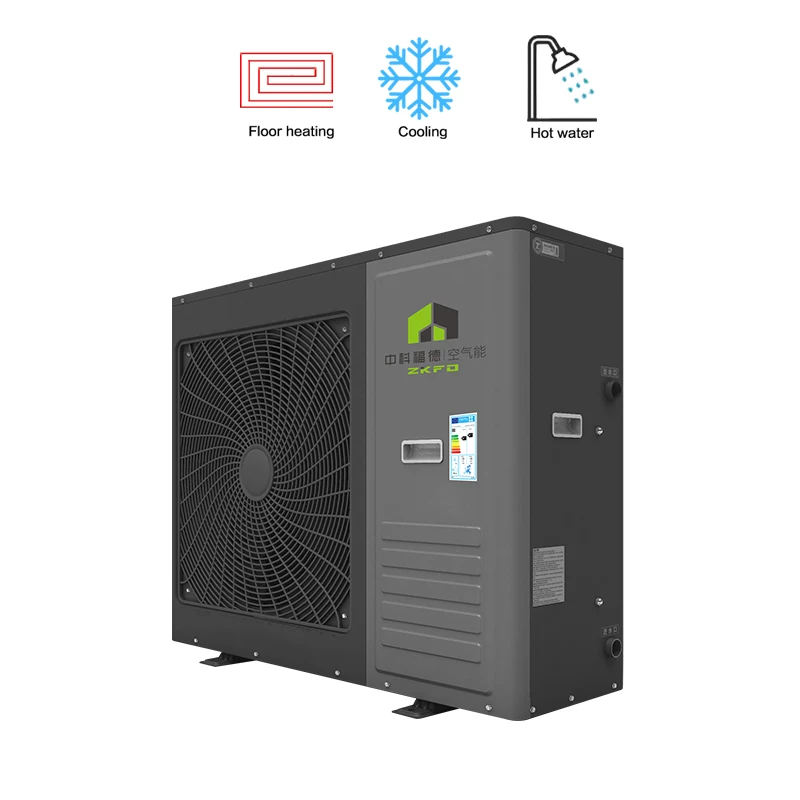 10KW 16KW 20KW wifi All in One Heatpump R32 DC Inverter House Heating Hot Water Air to water Heat Pump