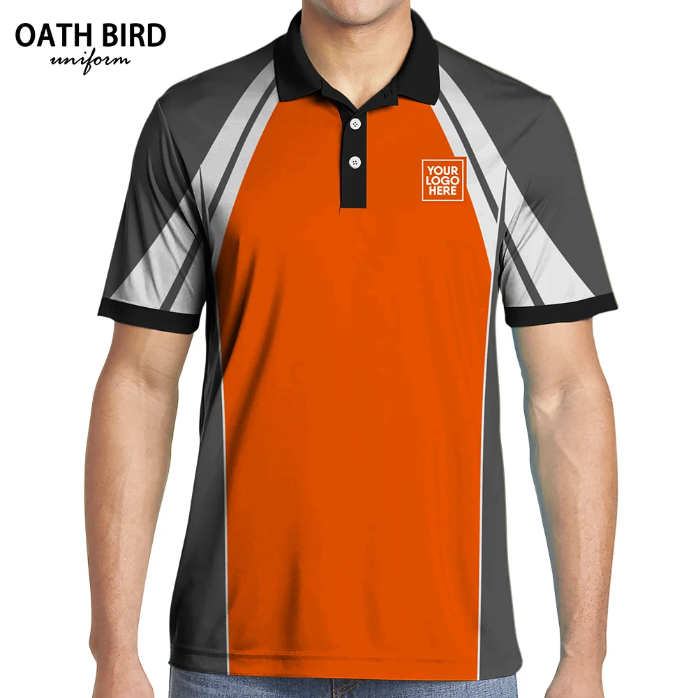 Personalized Custom Dri-Fit Shirts with Embroidery Logo Breathable Cool Dry fit Company Uniforms Tshirts