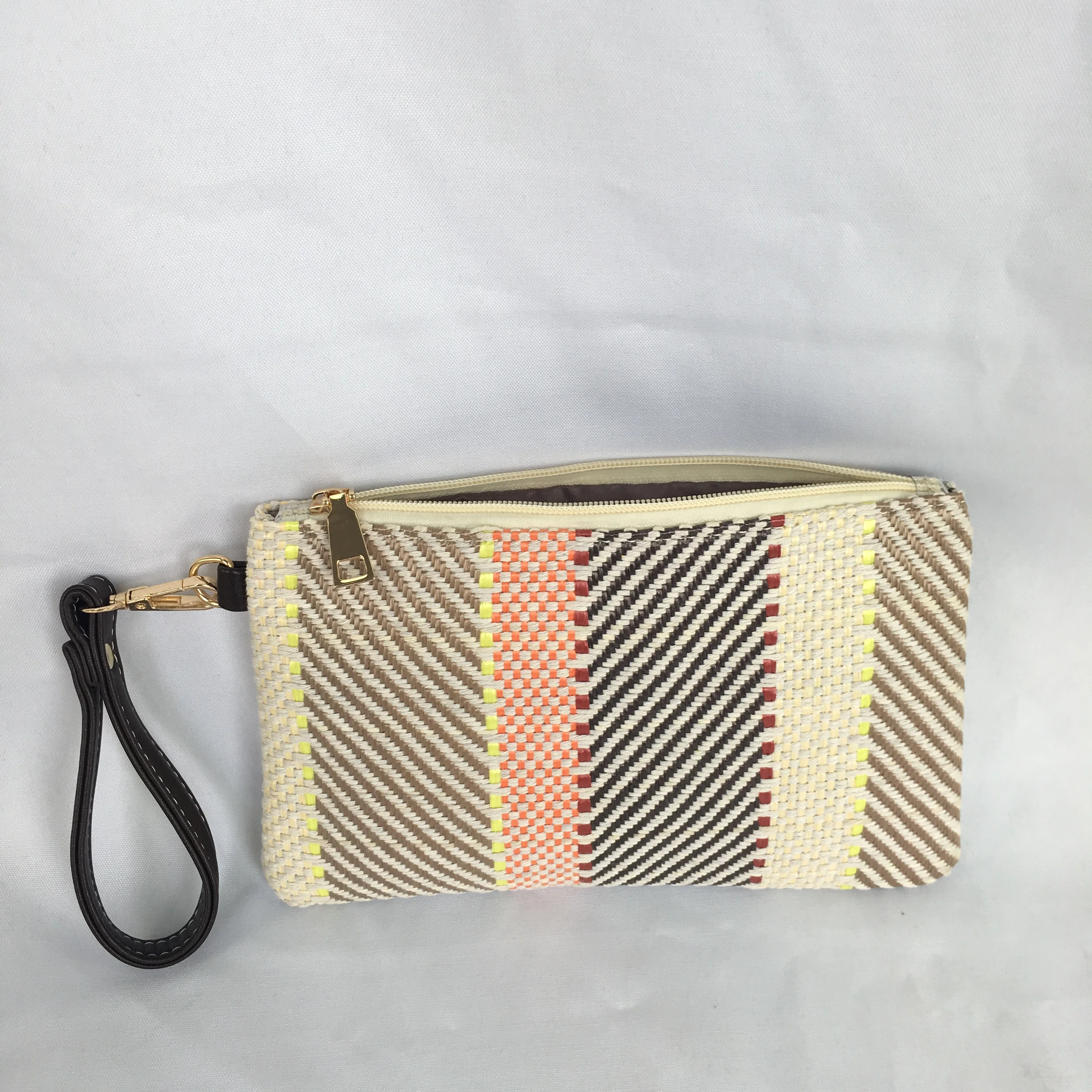 Профессиональная команда образцов может на заказ скопировать свой собственный дизайн сумка молнии кошелек клатч