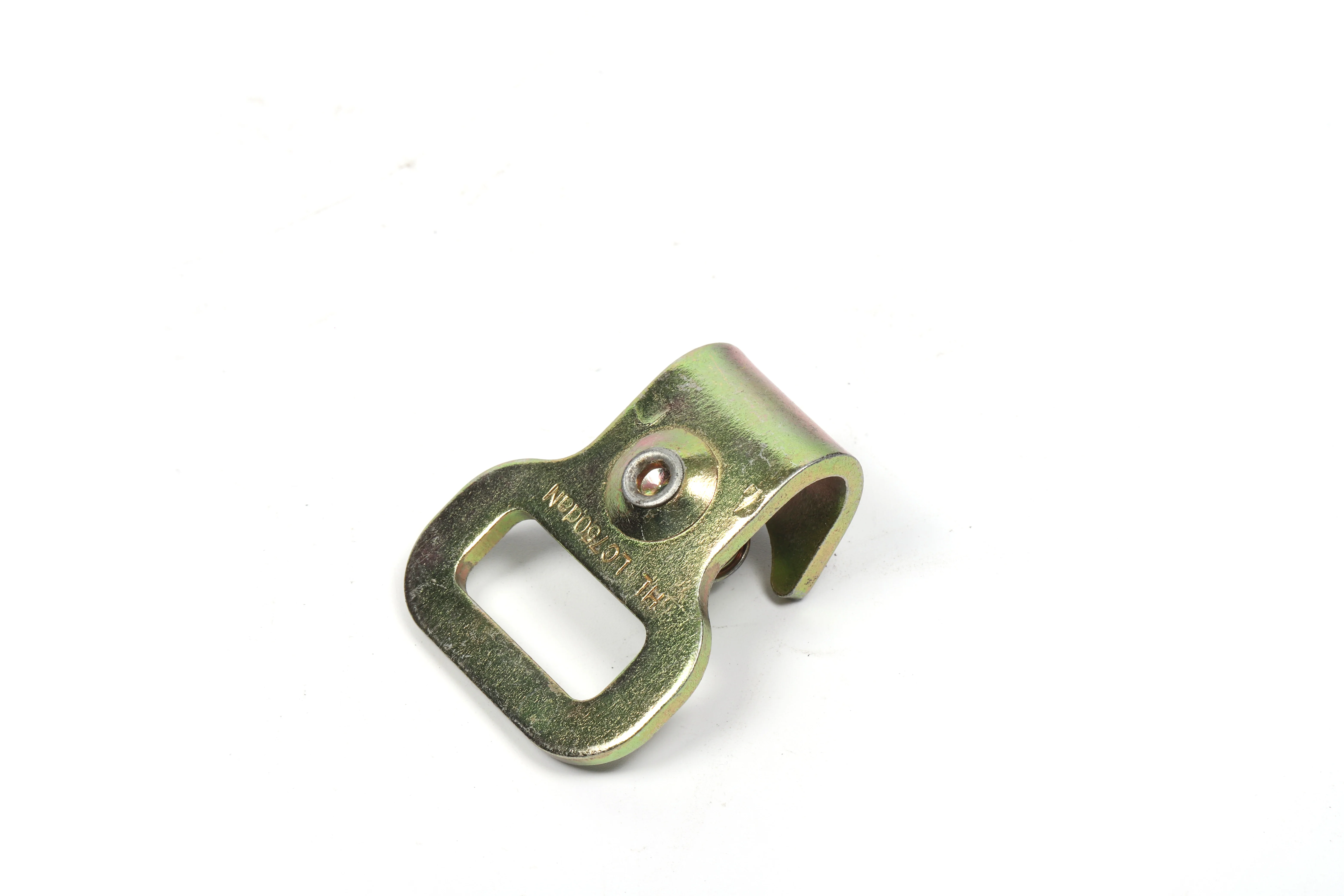 Factory custom 1 inch high quality metal hook plate hook flat belt hook