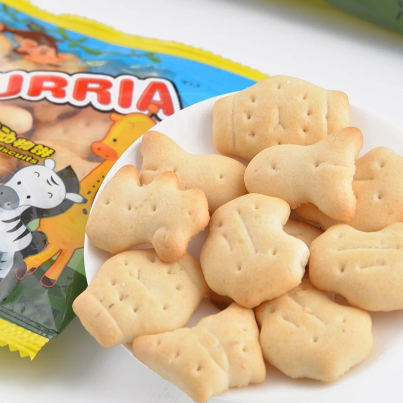 Factory direct sale animal shape biscuit biscuits sweet assorted china milk flavor cookie supplies for children snack