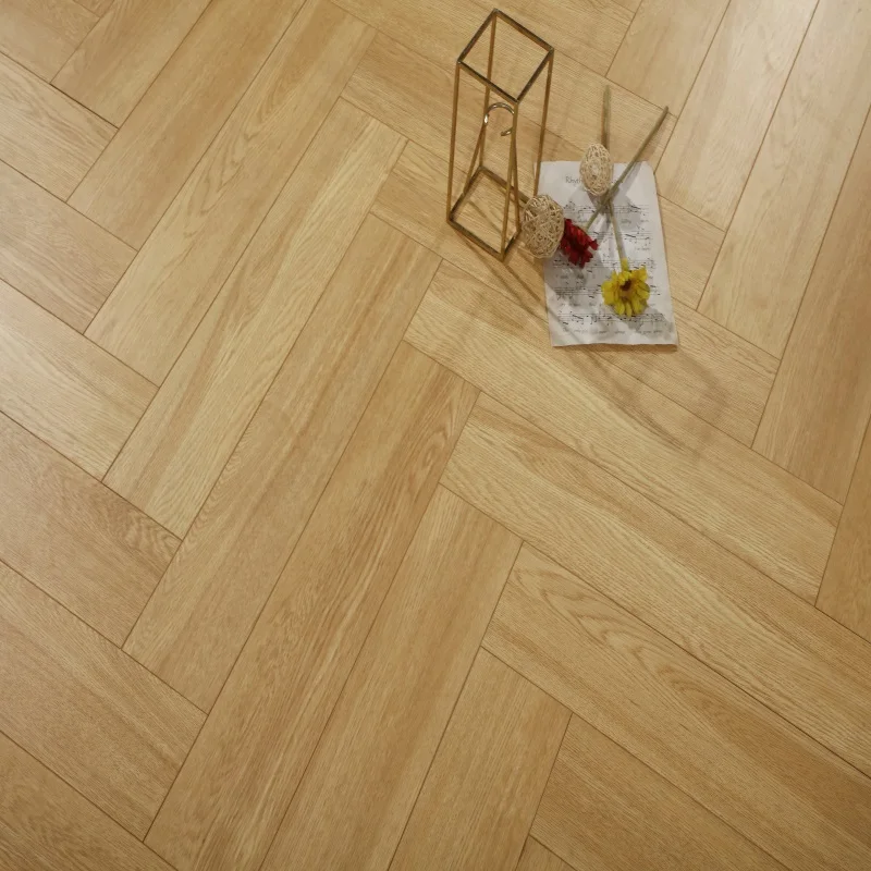 Современная Бытовая дубовая паркетная напольная деревянная плитка ламинированный твердый деревянный пол