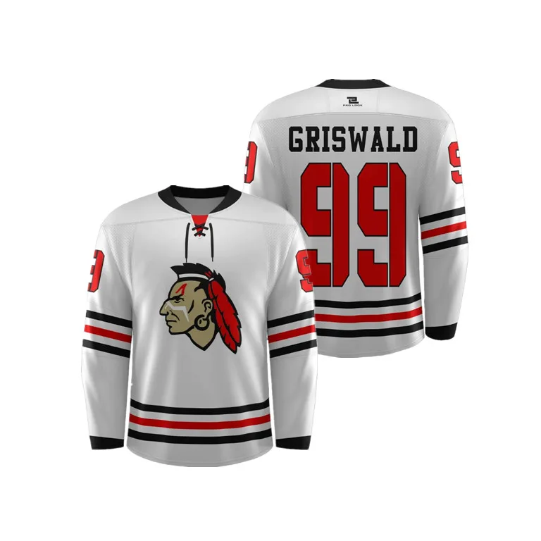 custom Sublimation printing reversible hockey practice jersey