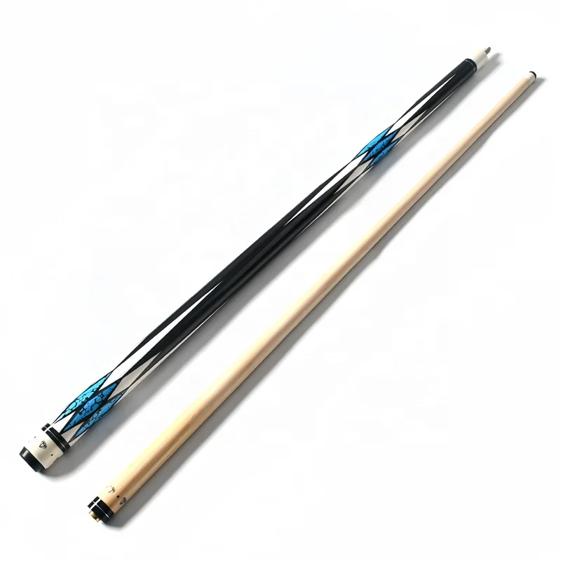 2024 New Fashion Maple Wood 57Inch Nine-ball Pool Billiard Cues Stick Billiard Cue 1/2 Split Billiard Pool Cue