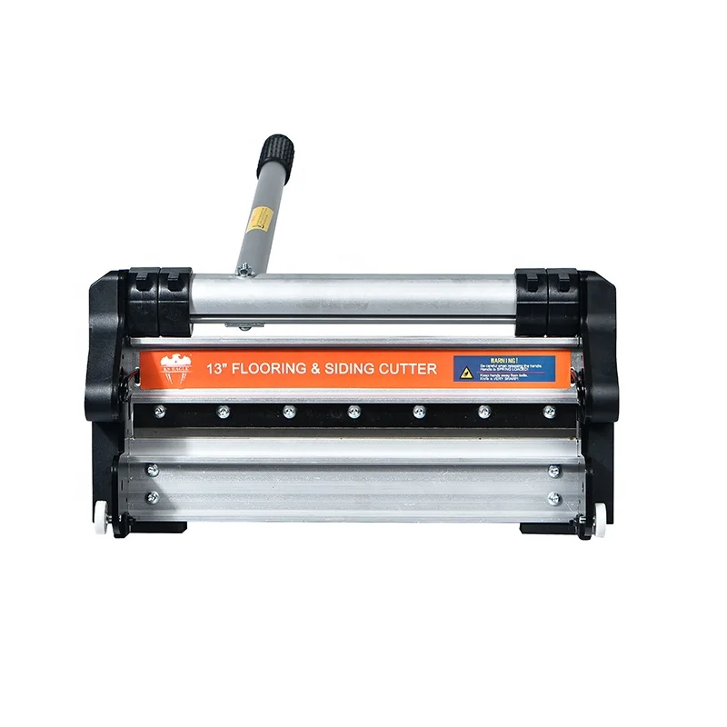 13 inch Laminate Flooring and Siding Cutter with Heavy Duty Fixed Aluminum Fence and Built-in Precision Angled Miter Settings