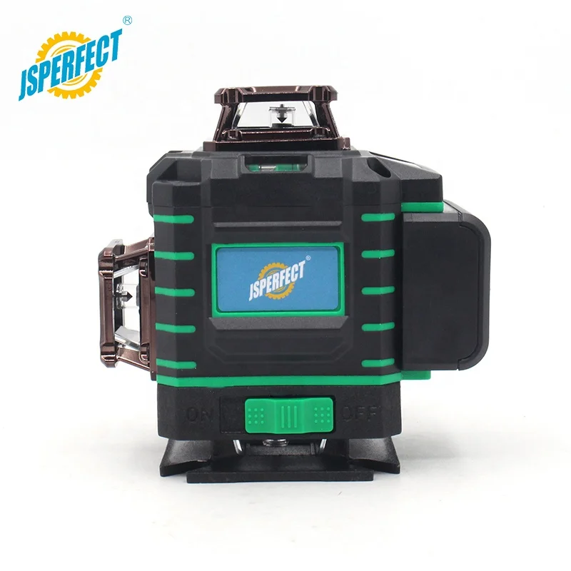 JSPERFECT hard carry case optical osram LD 360 self-leveling laser level with kits and tripod