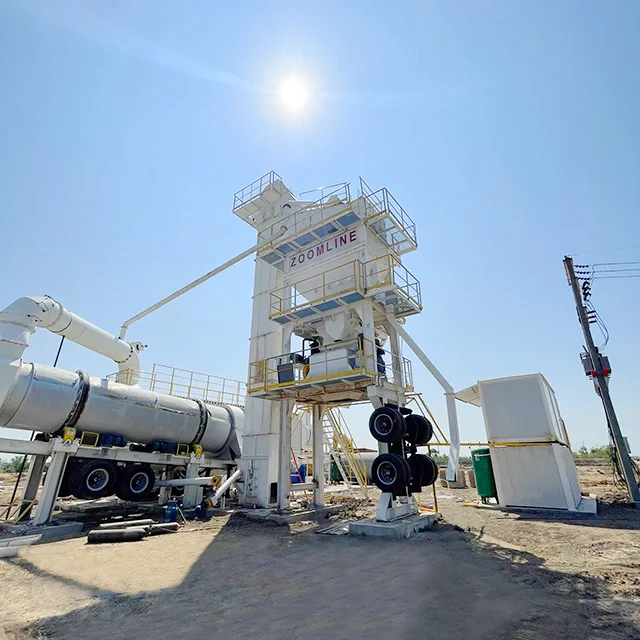 120TPH Mobile Asphalt Mixing Plant Price