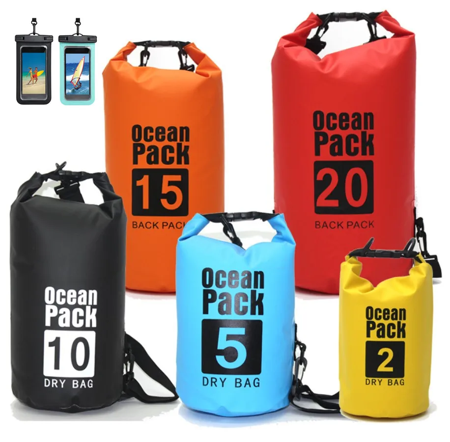 Floating Waterproof Dry Bag Protect Items Safe Dry Boating Camping Beach Fishing