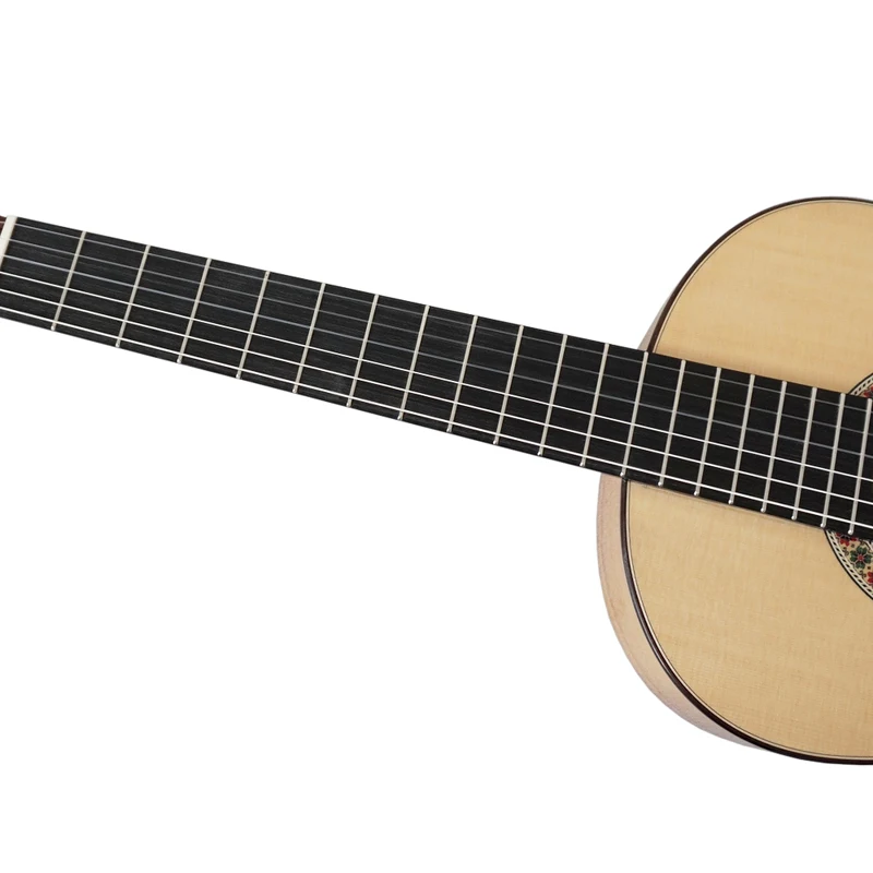 China Aiersi all solid professional Replica Santos Hernandez Flamenco Negra Classical guitar stringed instruments