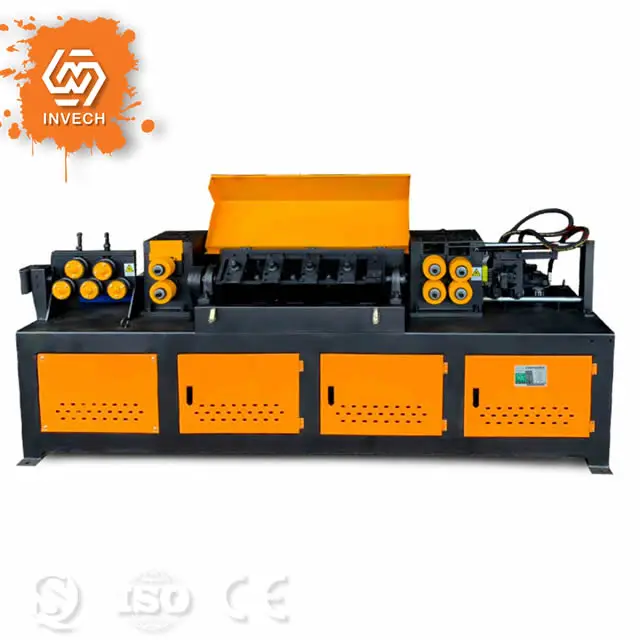 Автоматическая гибочная машина для выпрямления и резки арматуры, 6-16 мм