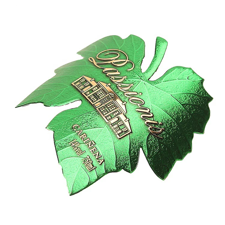 New High Quality Luxury Wine Metal Label Plate Decorative Perfume Bottle LOGO Aluminum Sticker Labels wine bottle sticky label