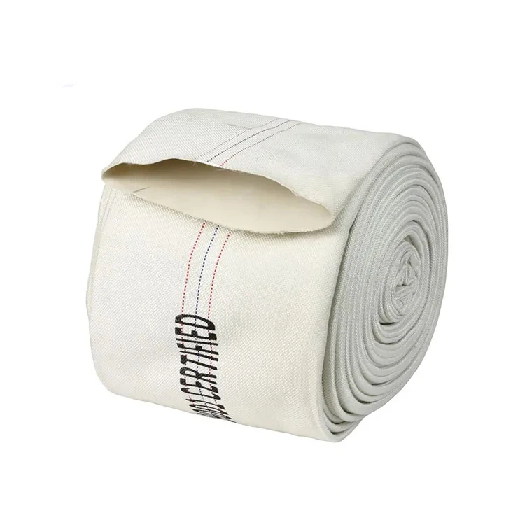 Hight pressure resistance fire hose cotton canvas 8 inch fire hose water hose