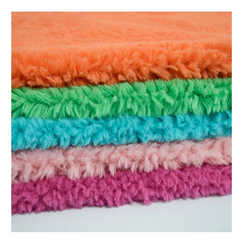 
New exclusively for two batches of plush fabric wholesale small raccoon Turkey toy bag clothing coat fabric spot 