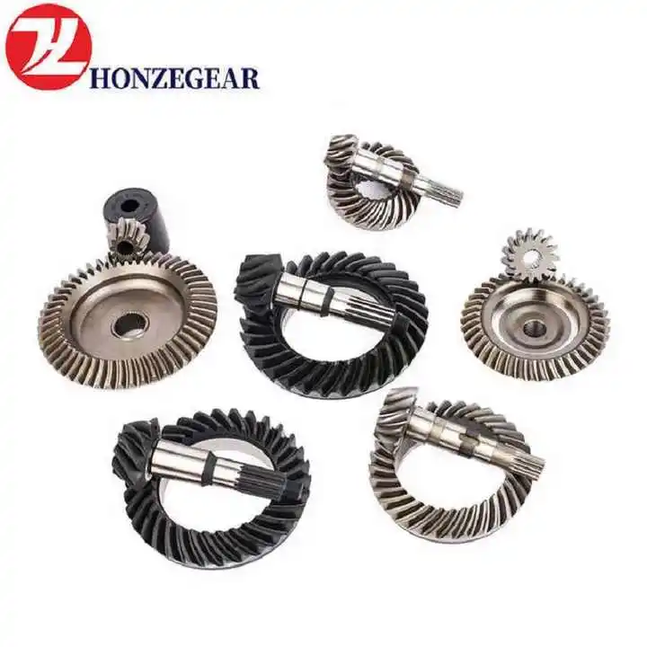 Factory Support Drawing Custom High Precision Metal Steel Good Quality Forging Helical Spiral Bevel Gear