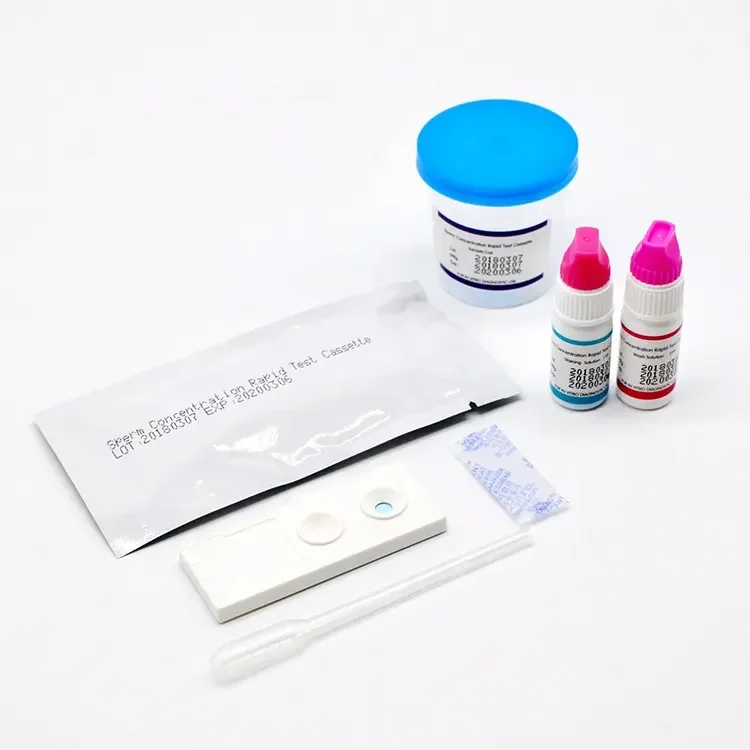 Home use  self   rapid test one Step Sperm Concentration Test Kits Sperm Male Fertility Test For Men