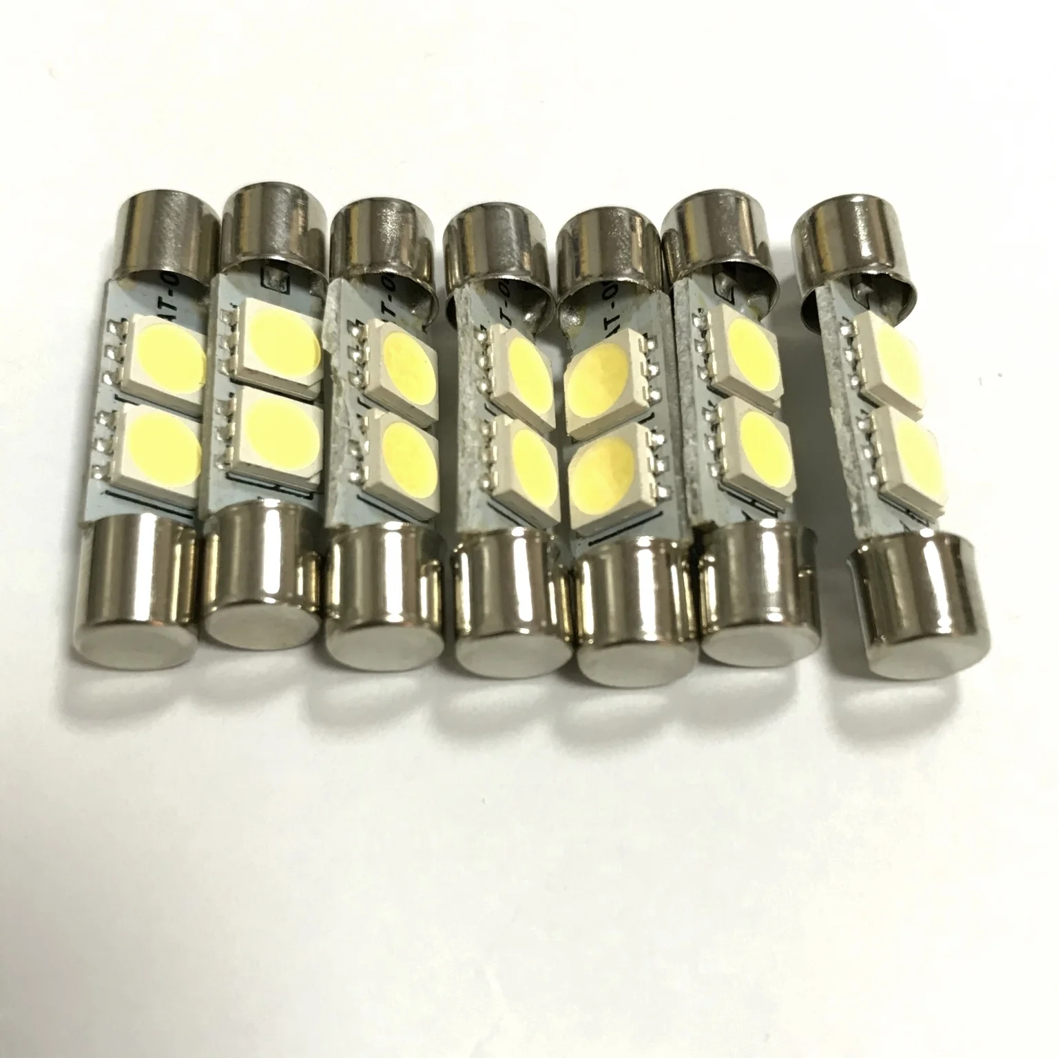 ST6 6x30mm colored light led DC12V 2700K car instrument bulb