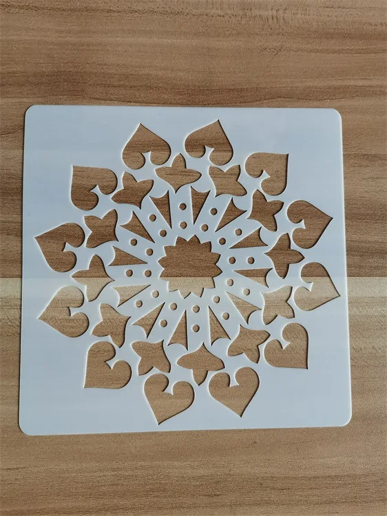 DIY пользовательские живописные трафареты для домашних животных Рождественские